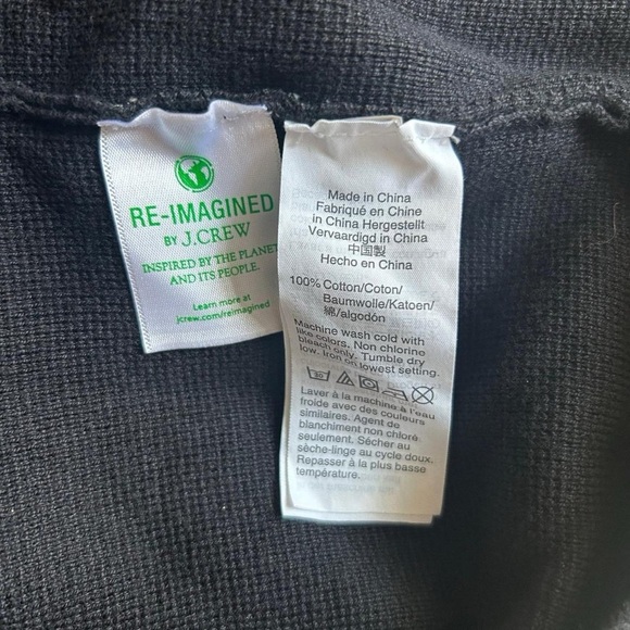 J.Crew Vanessa Cardigan Sweater Jacket – Black, Size S | Open Front | - Picture 5 of 7